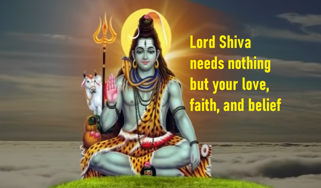 karma lord shiva for love and faith