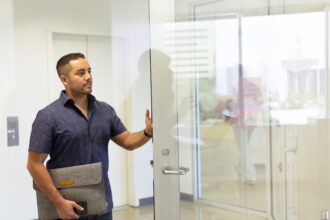 sectional doors commercial building