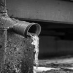 gutter downspout splash block