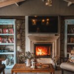 wood burning vs gas fireplace